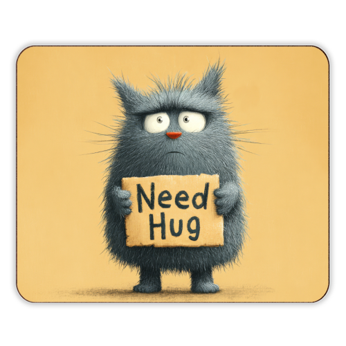 Need hug! - designer placemat by DejaReve
