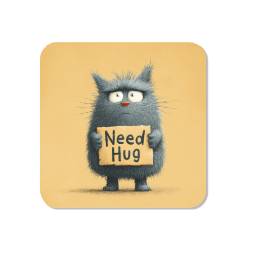 Need hug! - Magnet by DejaReve