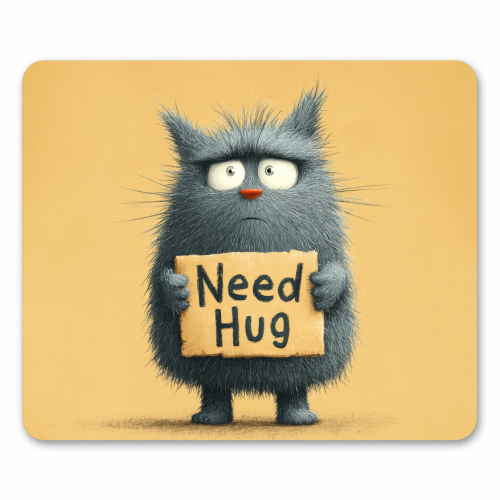 Need hug! - mouse mat by DejaReve