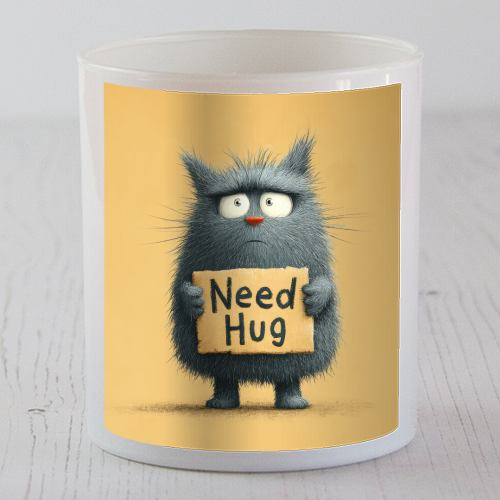 Need hug! - scented candle by DejaReve