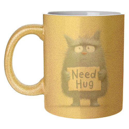 Need hug! - unique mug by DejaReve