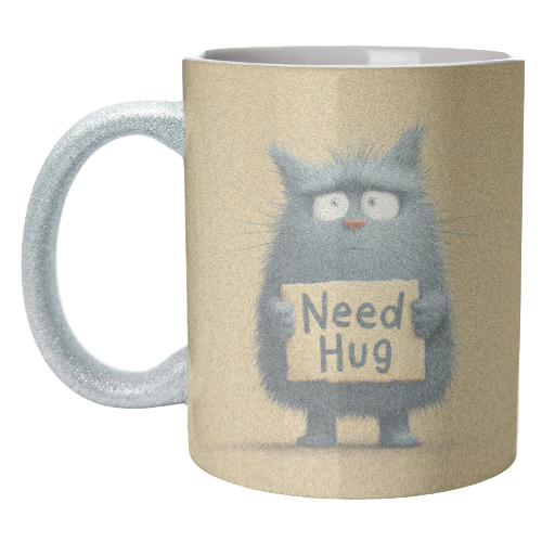 Need hug! - unique mug by DejaReve