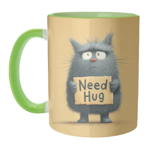 Need hug! - unique mug by DejaReve