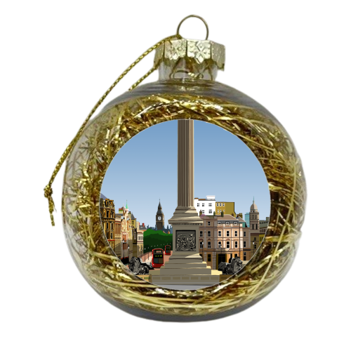 Nelson's Column - xmas bauble by Richard O'Neill