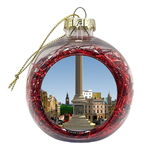Nelson's Column - xmas bauble by Richard O'Neill