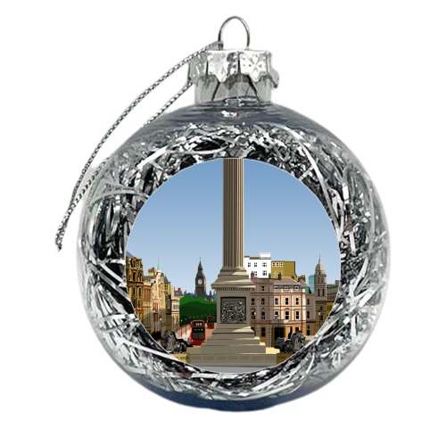 Nelson's Column - xmas bauble by Richard O'Neill