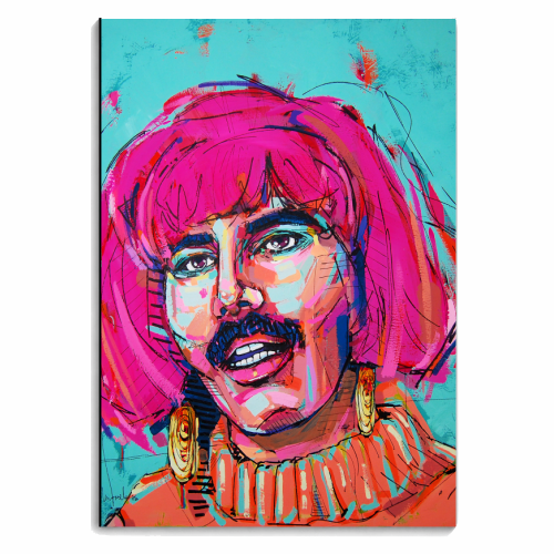 Neon Freddie - personalised A4, A5, A6 notebook by Laura Selevos