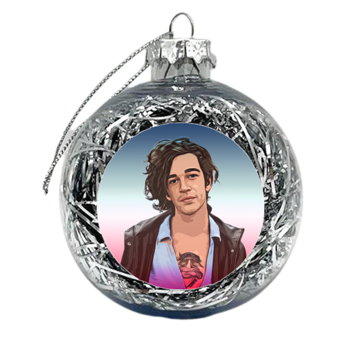 Neon Glow Matt - xmas bauble by DOLLY WOLFE