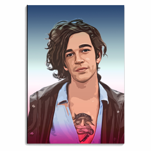 Neon Glow Matt - personalised A4, A5, A6 notebook by DOLLY WOLFE