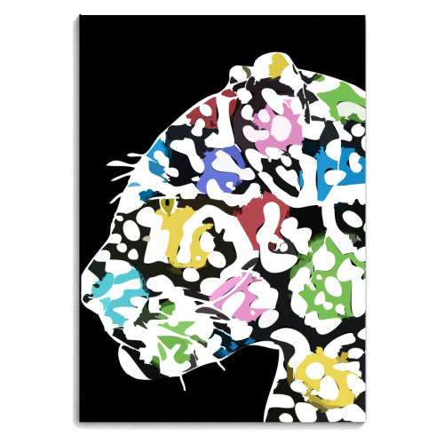 Neon Jag - personalised A4, A5, A6 notebook by Kim Doodle