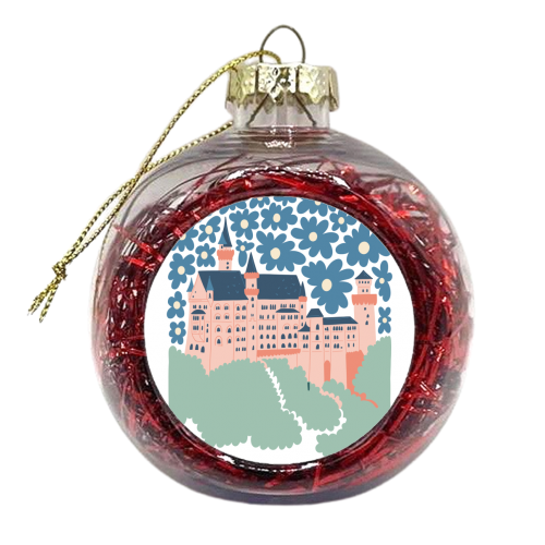 Neuchwanstein Castle - Schwangau, Germany - xmas bauble by Move Studio