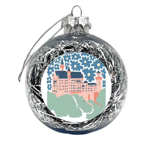 Neuchwanstein Castle - Schwangau, Germany - xmas bauble by Move Studio