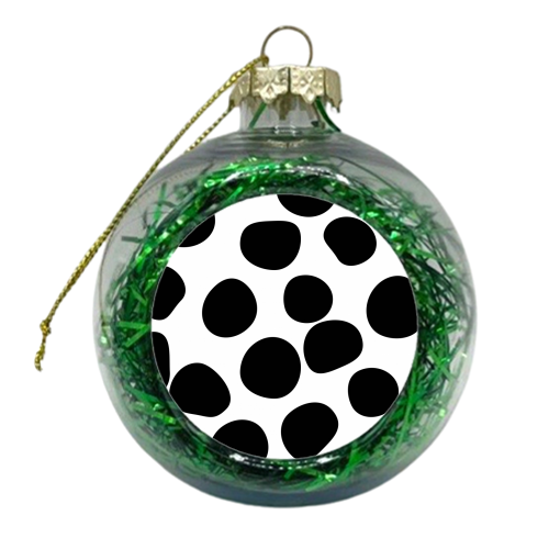 Never Change Your Spots - xmas bauble by Uma Prabhakar Gokhale