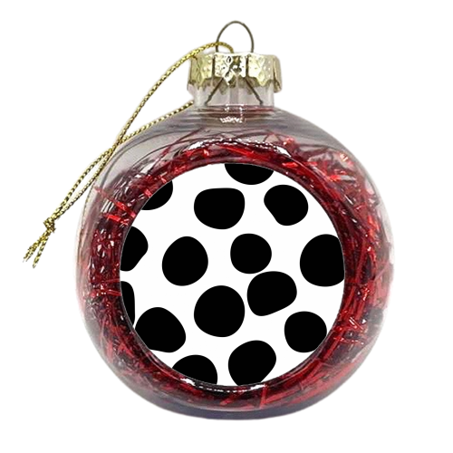 Never Change Your Spots - xmas bauble by Uma Prabhakar Gokhale