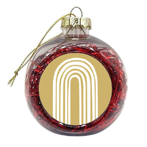 Neverending Rainbow - xmas bauble by Ohkimiko