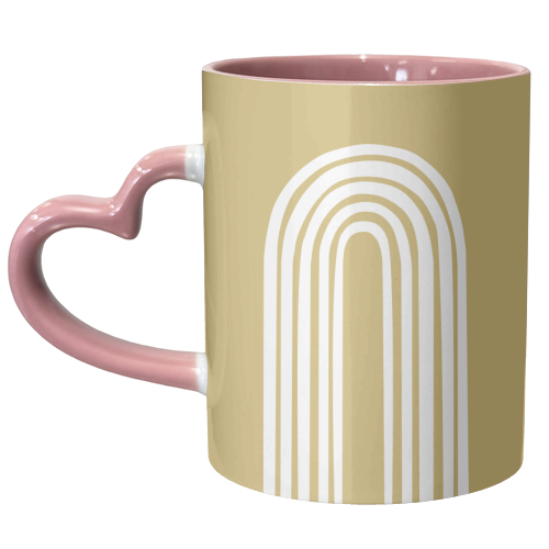 Neverending Rainbow - unique mug by Ohkimiko