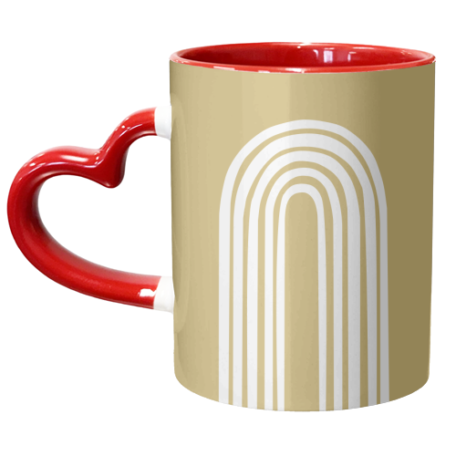 Neverending Rainbow - unique mug by Ohkimiko