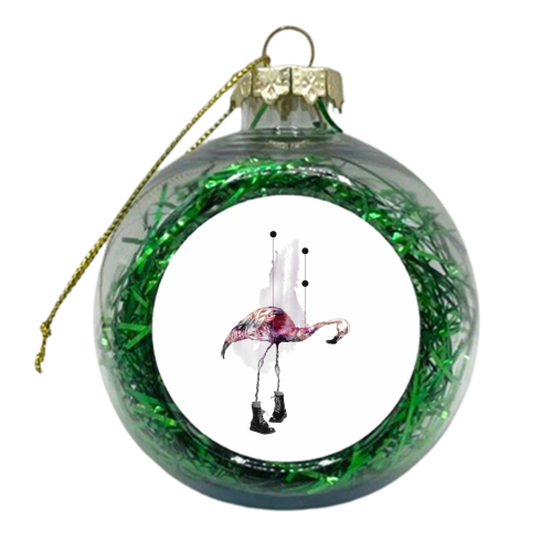 New Boots - xmas bauble by J.A.K Illustration