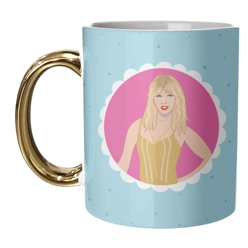 New Era - Taylor Print - unique mug by Laura Lonsdale