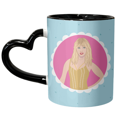 New Era - Taylor Print - unique mug by Laura Lonsdale