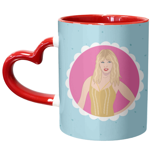 New Era - Taylor Print - unique mug by Laura Lonsdale