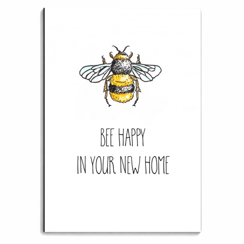 New Home Card - personalised A4, A5, A6 notebook by Adam Regester