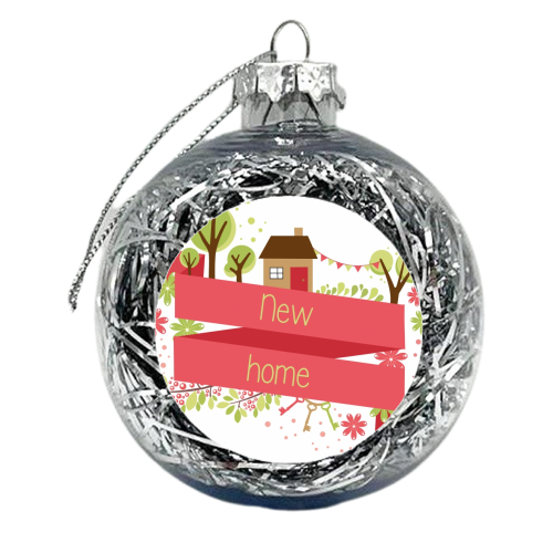 New Home - xmas bauble by Leanne Parkinson
