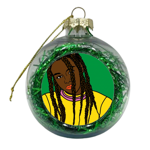 New Shoes - xmas bauble by Channi Dorset