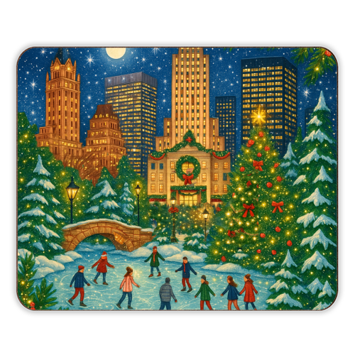 New York Christmas - designer placemat by Ms Doodle