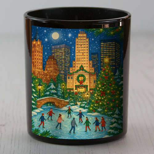 New York Christmas - scented candle by Ms Doodle