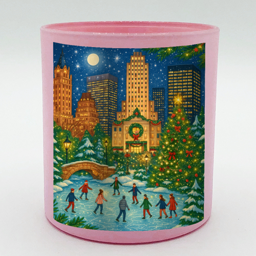 New York Christmas - scented candle by Ms Doodle
