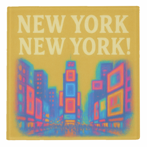 NEW YORK! - personalised beer coaster by Eloise