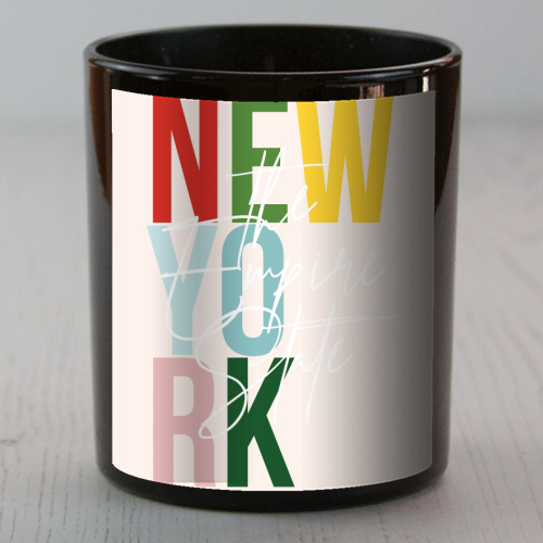 New York "The Empire State" Color State - scented candle by Toni Scott