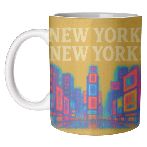 NEW YORK! - unique mug by Eloise