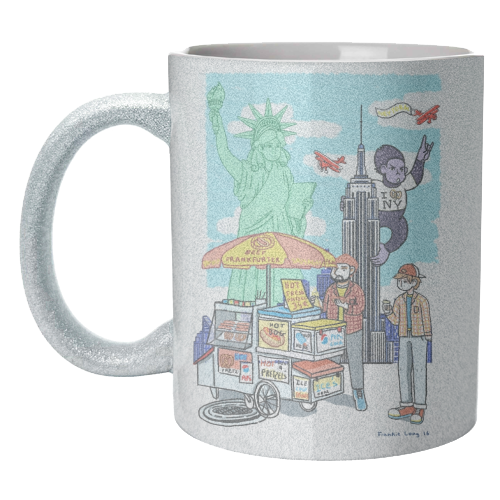 New York - unique mug by Frankie Long