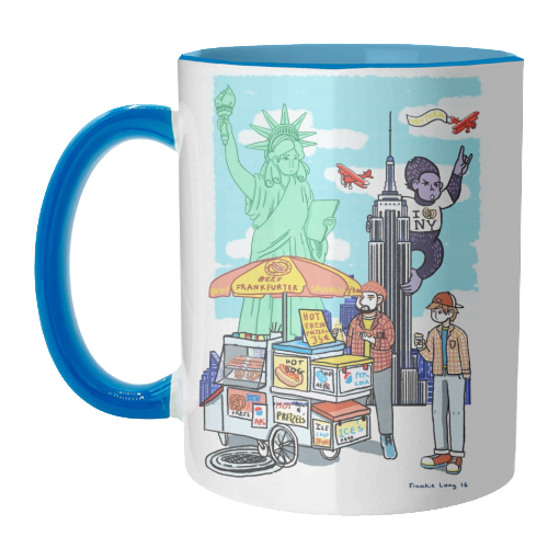 New York - unique mug by Frankie Long