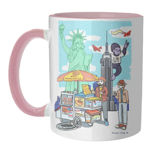 New York - unique mug by Frankie Long