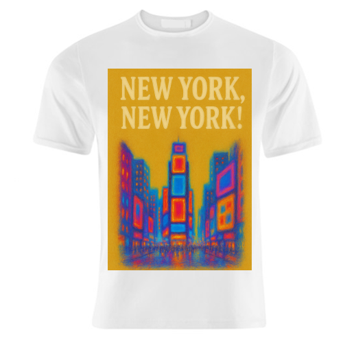 NEW YORK! - unique t shirt by Eloise