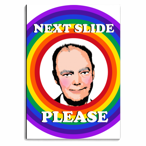 Next Slide Please - personalised A4, A5, A6 notebook by Wallace Elizabeth