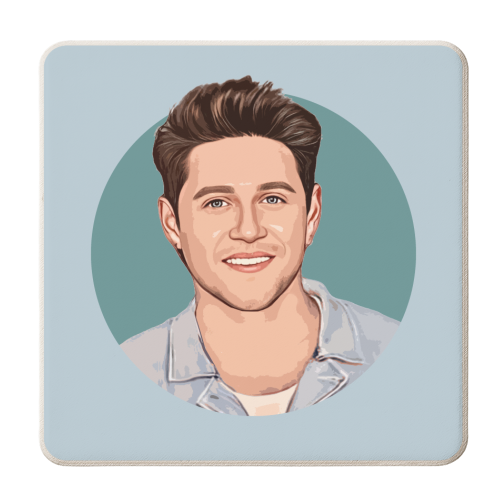 Niall - personalised beer coaster by DOLLY WOLFE