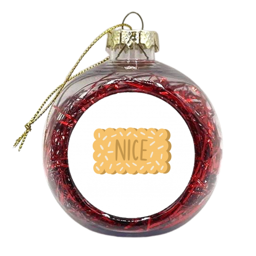 Nice biscuit - xmas bauble by Stonefoxes