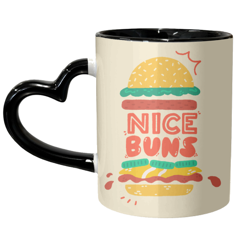 Nice buns - unique mug by Matt Joyce