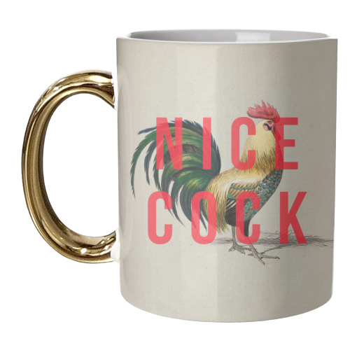 Nice Cock - unique mug by The 13 Prints