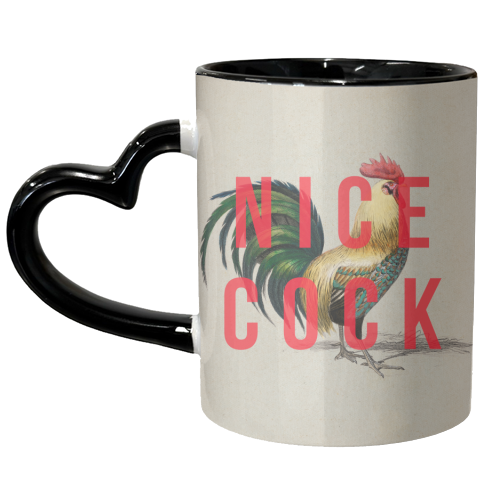 Nice Cock - unique mug by The 13 Prints