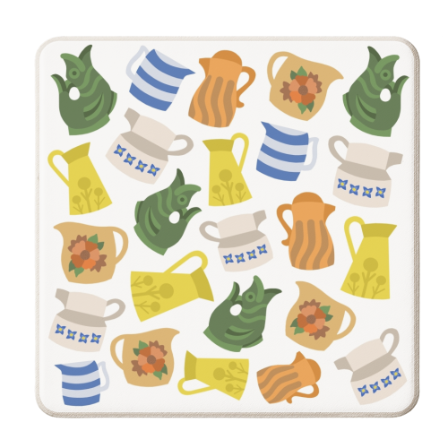 Nice jugs - personalised beer coaster by Stonefoxes