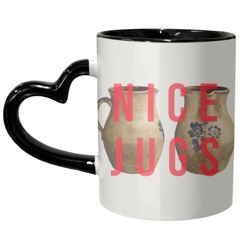 Nice Jugs - unique mug by The 13 Prints