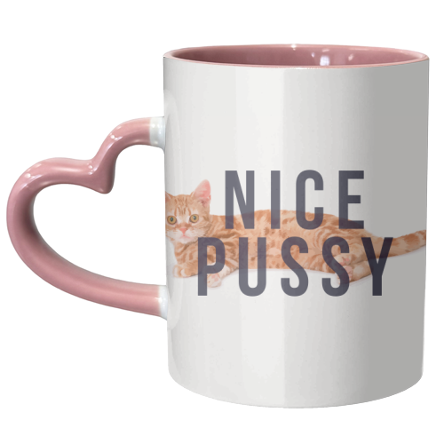 Nice Pussy - unique mug by The 13 Prints