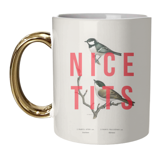 Nice Tits - unique mug by The 13 Prints
