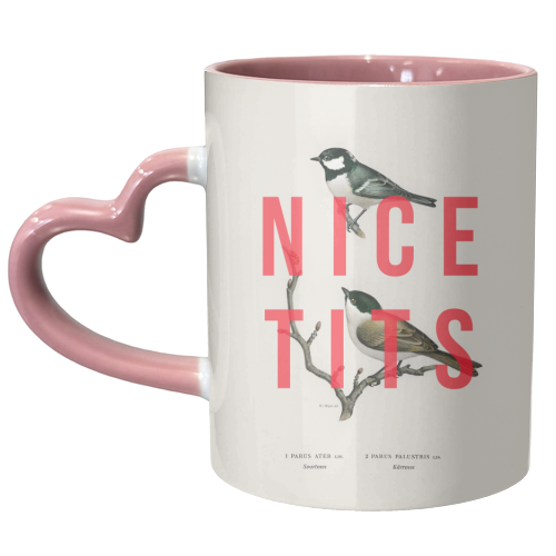 Nice Tits - unique mug by The 13 Prints