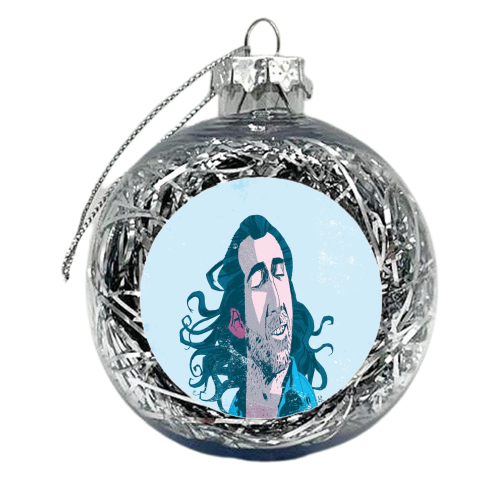 Nicolas Cage: Con Air - xmas bauble by Alexander Jackson